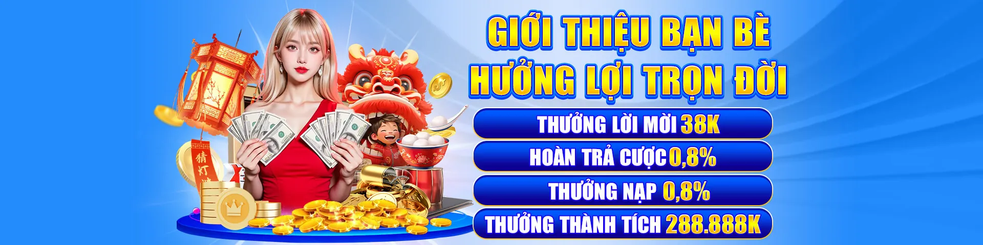 Hình ảnh banner ưu đãi mới nhất của JN88 với các trò chơi casino và thể thao